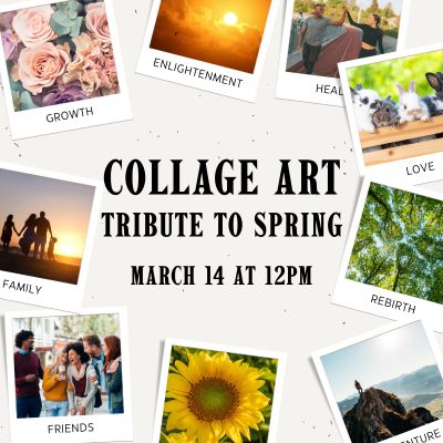Collage Art Tribute to Spring