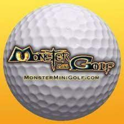 Monster Mini Golf Logo