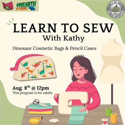 Sew with Kathy Dino zipper bags