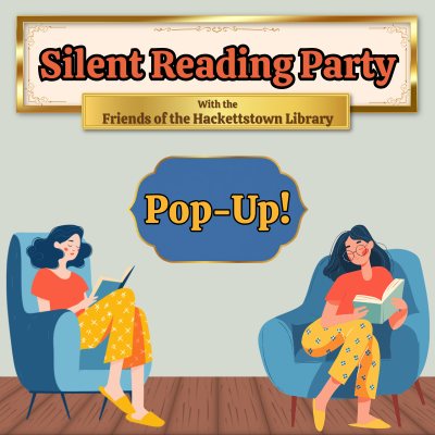Silent Reading Party Pop Up (400 x 400 px)
